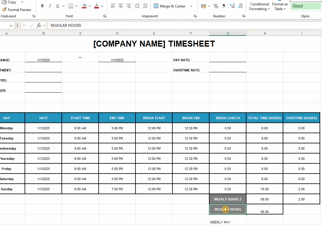 Set employee rates to determine salaries