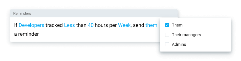 Automatic emails