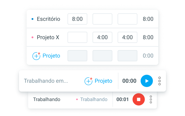 Funcionalidade Clockify