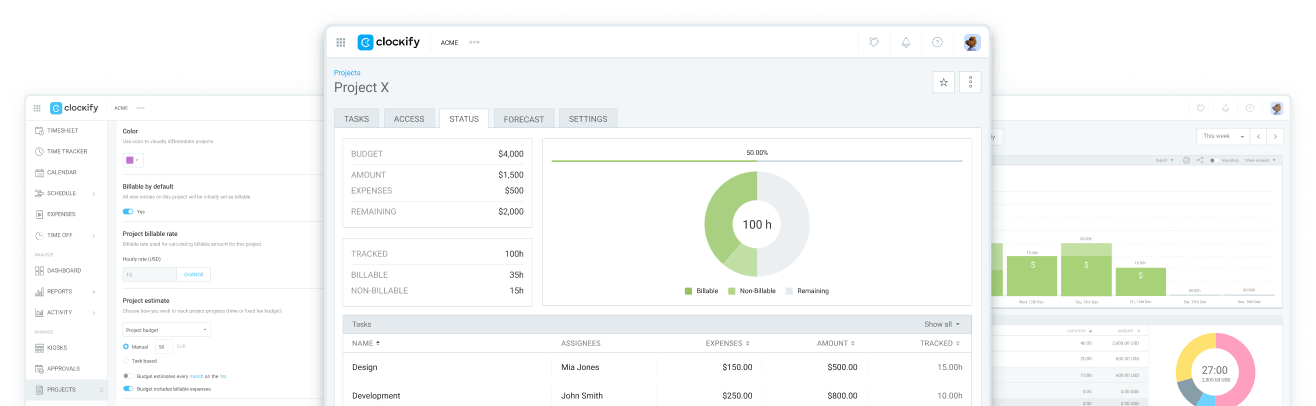 Clockify Screenshot