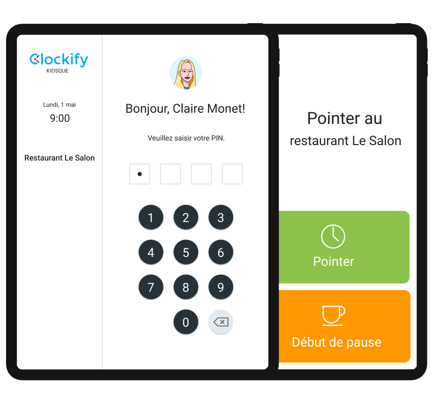 Clockify pointeuse