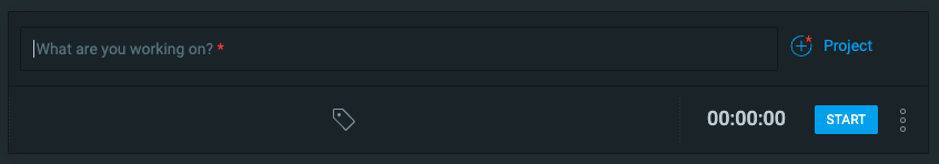 Timer in Clockify