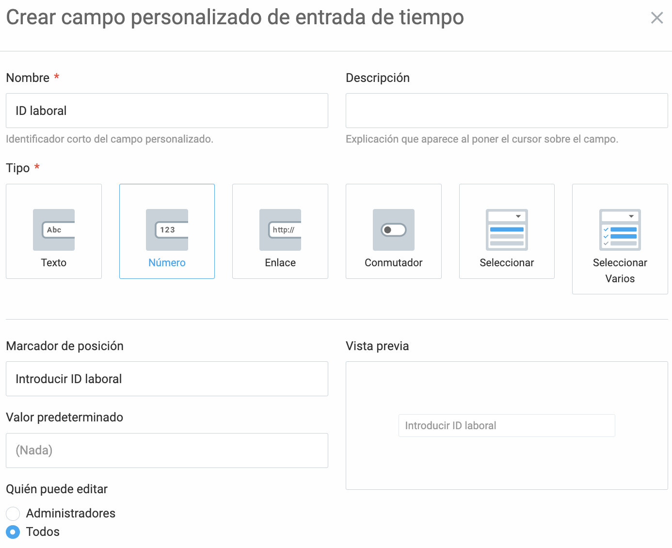 Los campos personalizados en Clockify te permiten añadir información adicional a las entradas de tiempo