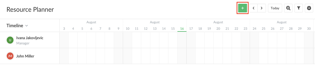 everhour resource planned