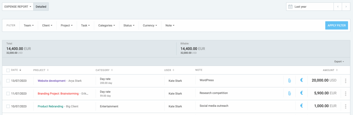 Manage your finances without a hitch with Clockify