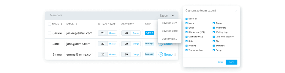 Exporter