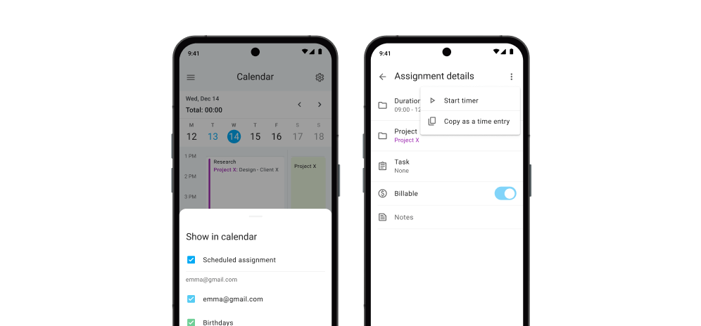 Mobile app