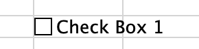 Modifying check boxes