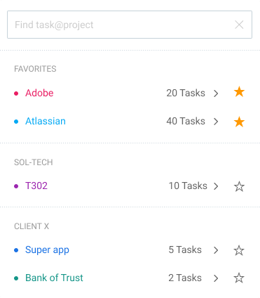 Set up projects for construction time tracking
