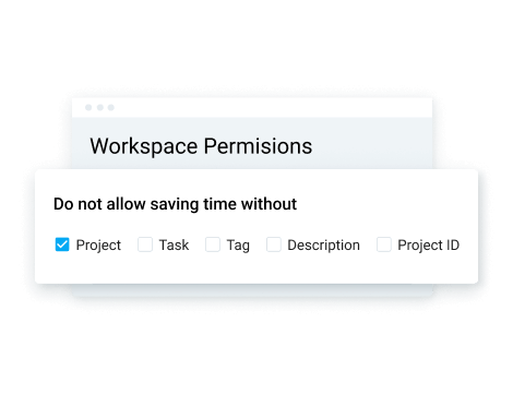 Required fields