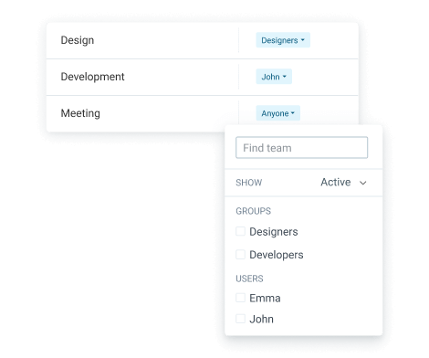Task Assignee