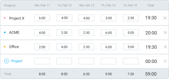 Timesheet
